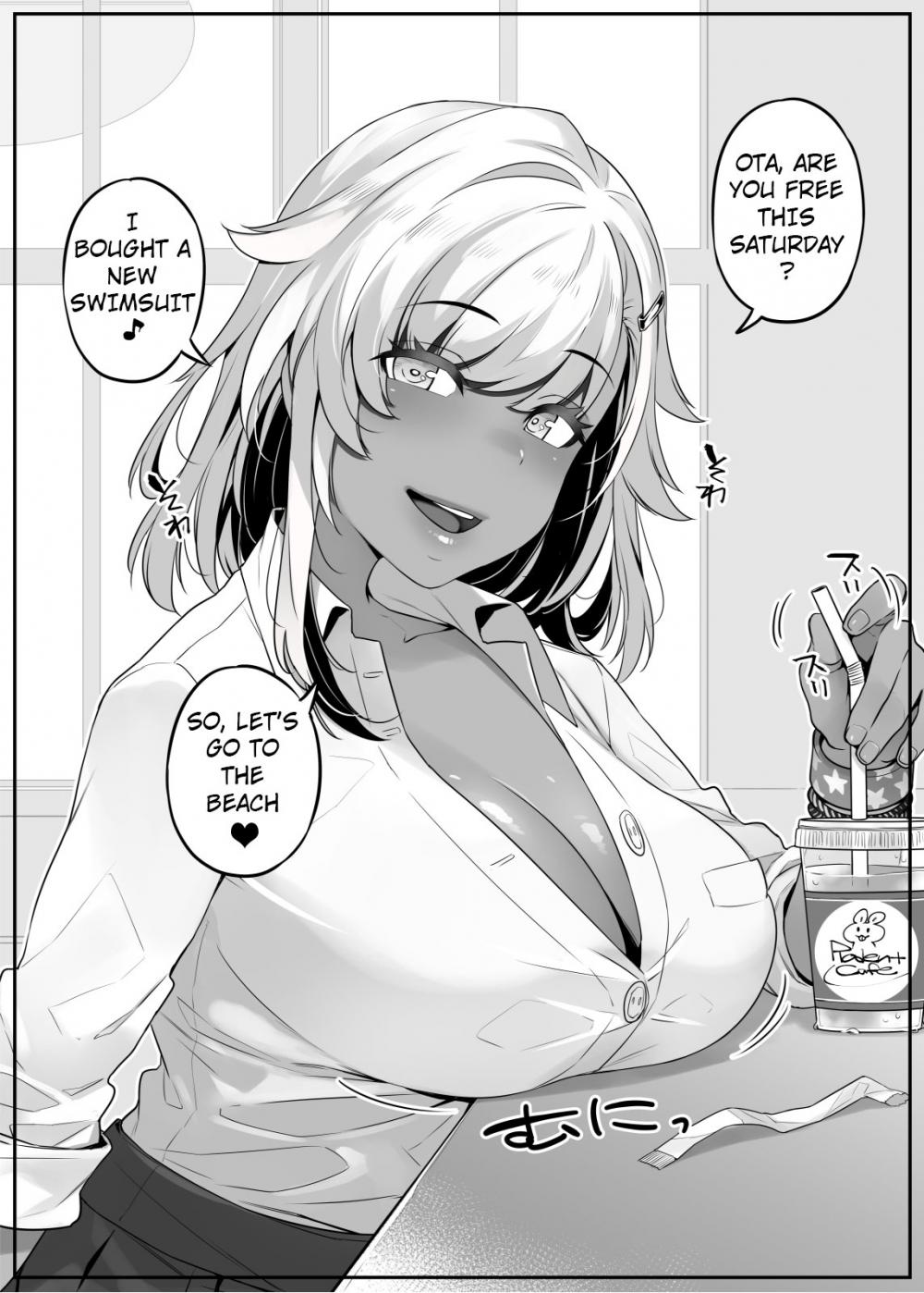 Hentai Manga Comic-The story of a brown gal who loves otaku-kun-Read-3